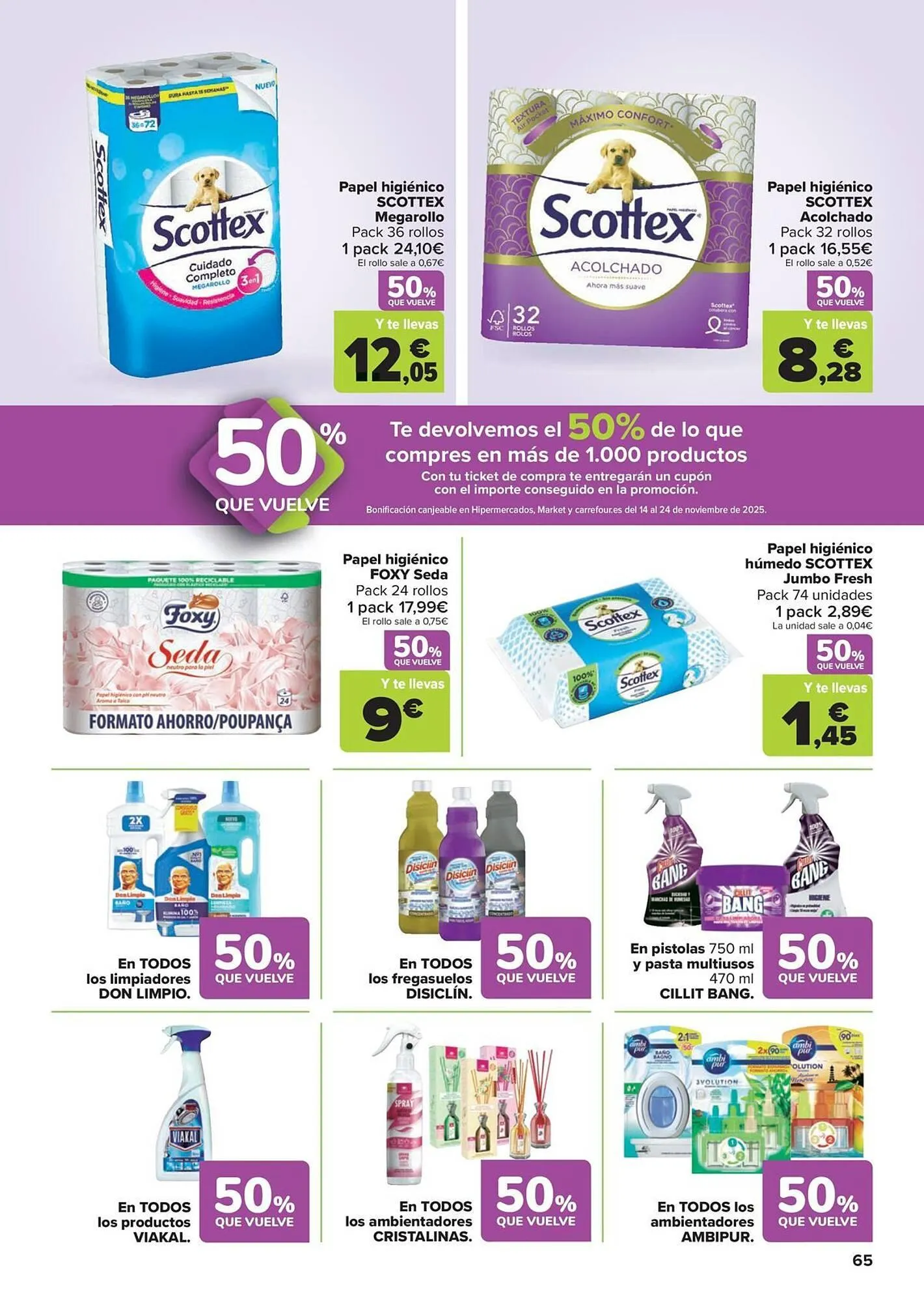 Catálogo de Folleto Carrefour 28 de octubre al 13 de noviembre 2025 - Página 65