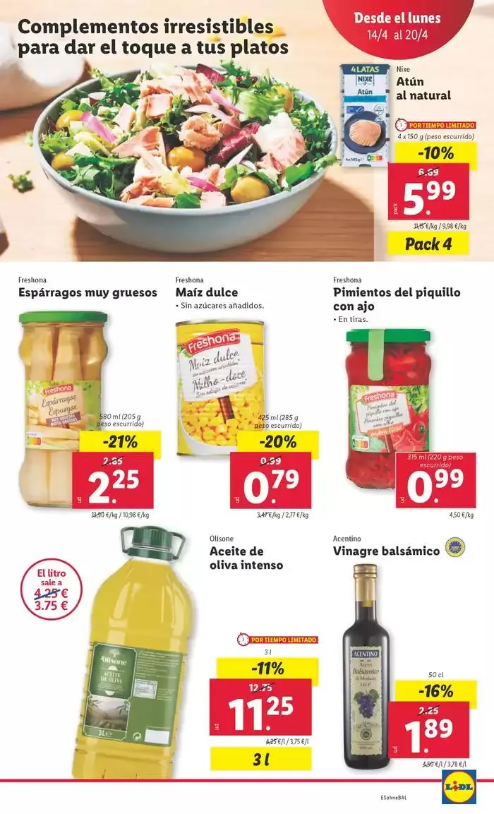Catálogo de ¡Bazar Lidl! Ofertas válidas del 14/04 al 20/04 14 de abril al 20 de abril 2025 - Página 40