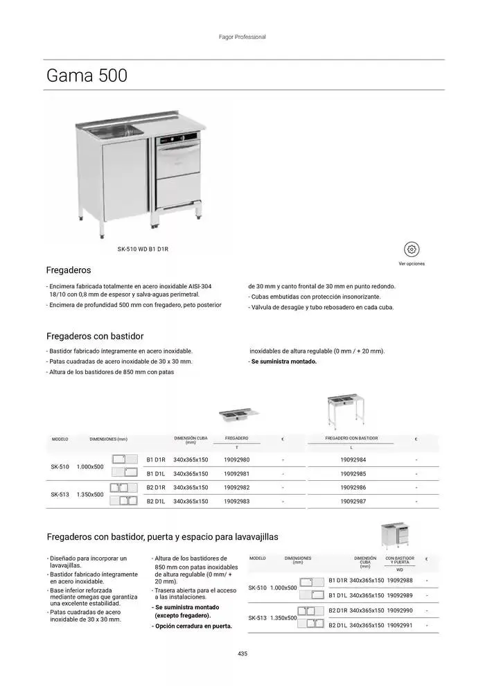 Catálogo de Catálogo Hostelería y Restauración 3 de marzo al 3 de junio 2025 - Página 436