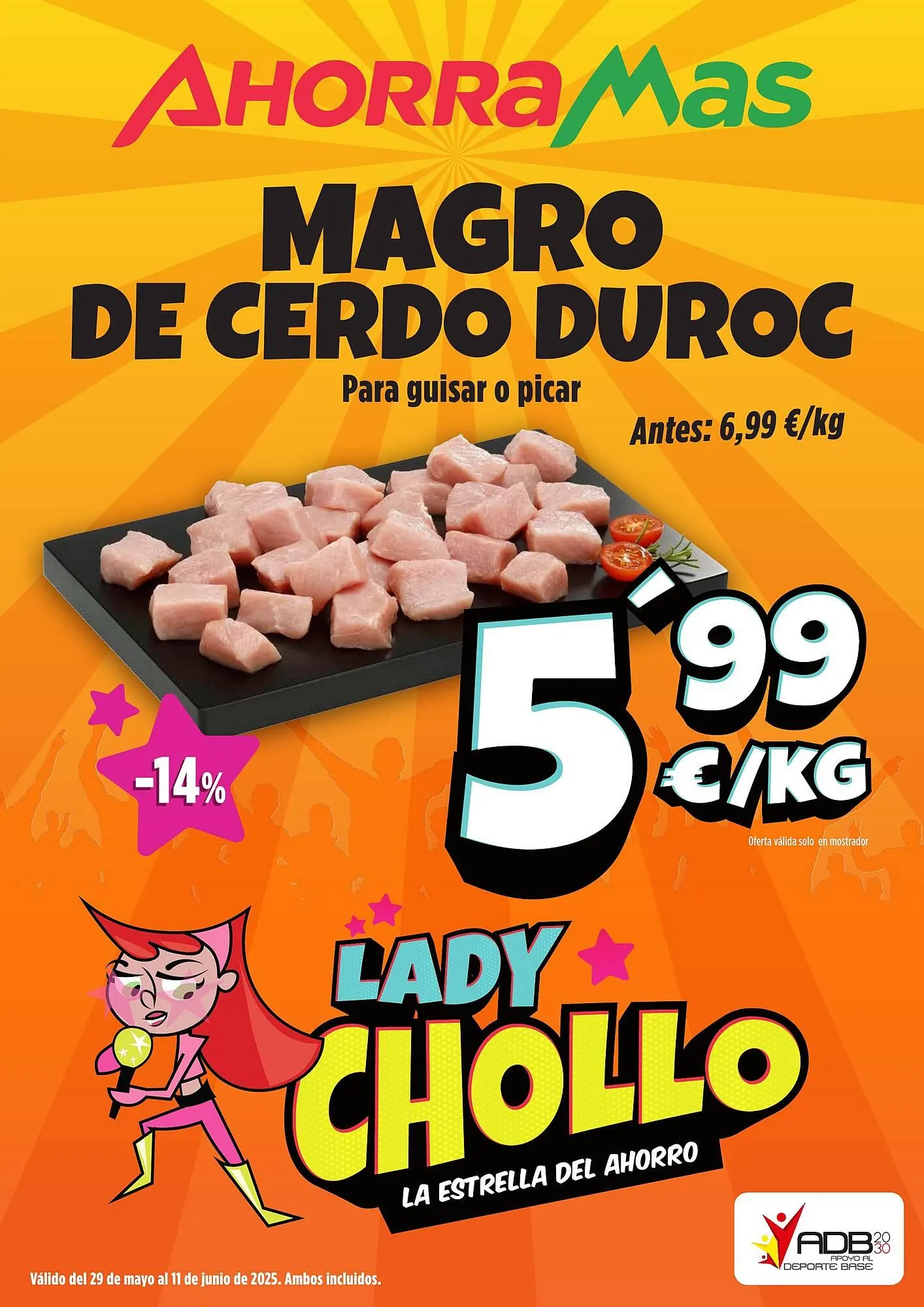 Catálogo de Folleto AhorraMas 29 de mayo al 11 de junio 2025 - Página 1