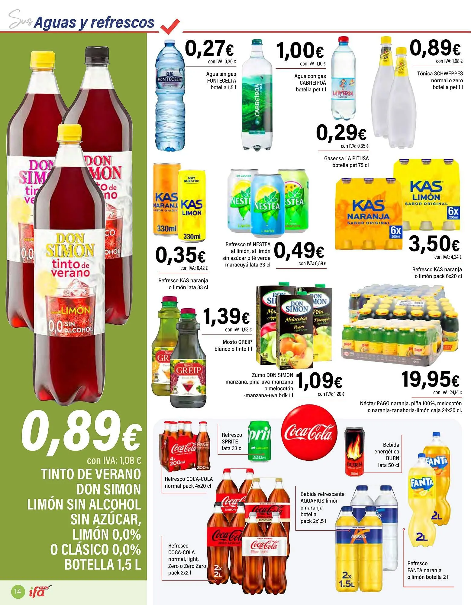 Catálogo de Folleto Cash Ifa 20 de agosto al 9 de septiembre 2025 - Página 14