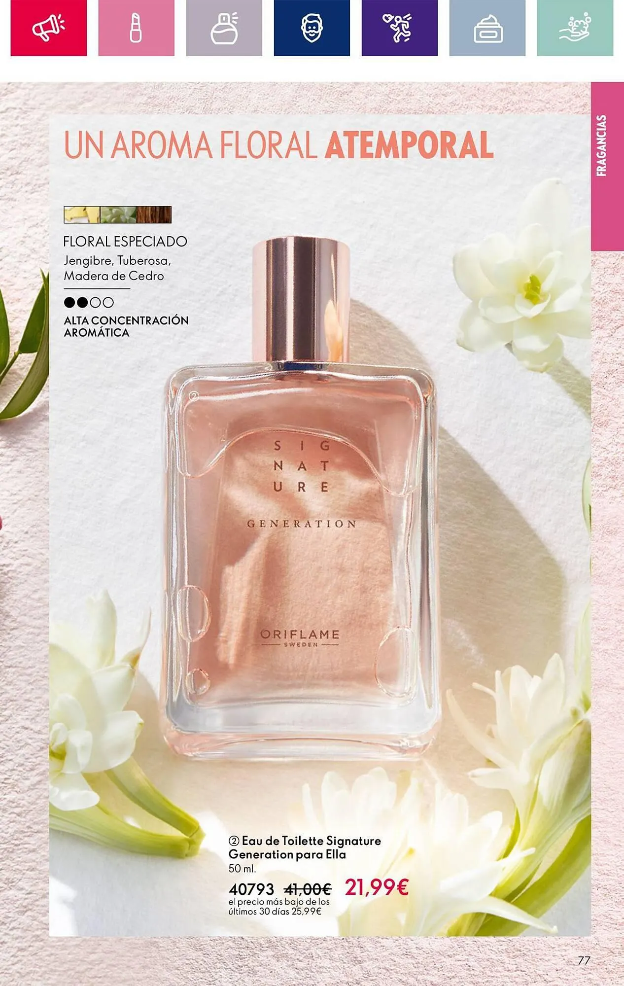 Catálogo de Folleto Oriflame 2 de enero al 22 de enero 2024 - Página 77