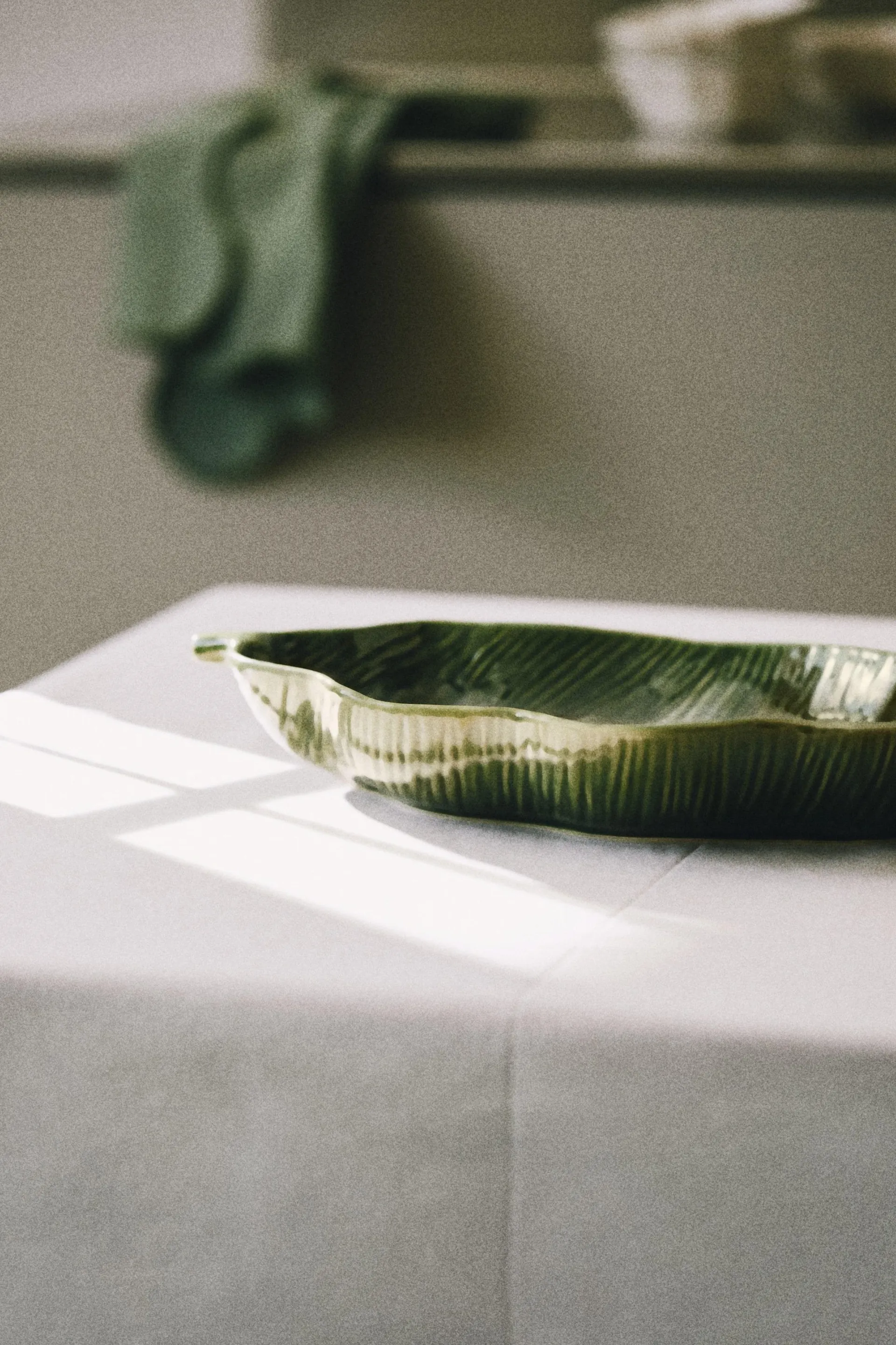 Fuente de servir grande en gres