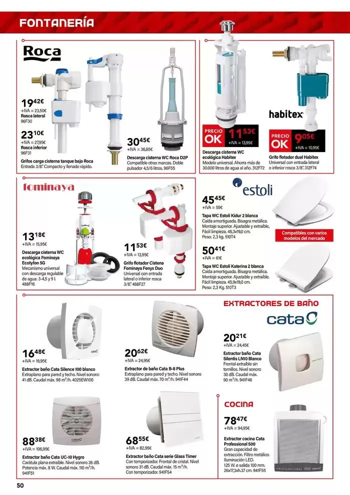 Catálogo de La mayor red de ferreterías y suministros del país 7 de abril al 31 de diciembre 2025 - Página 50