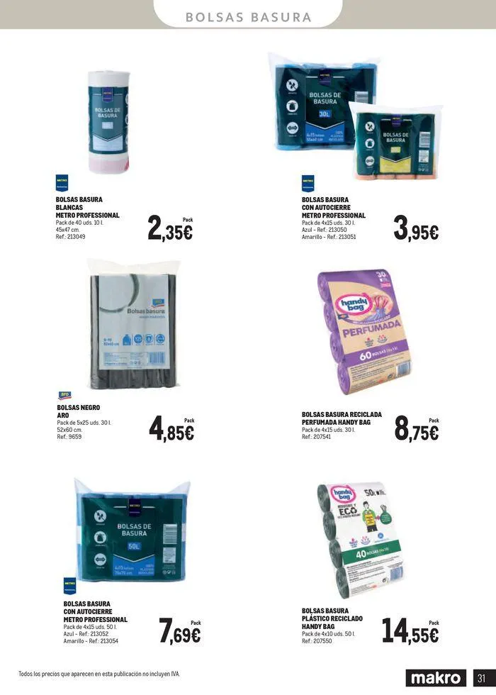 Catálogo de Catálogo Limpieza - Sur II 3 de septiembre al 6 de octubre 2024 - Página 31