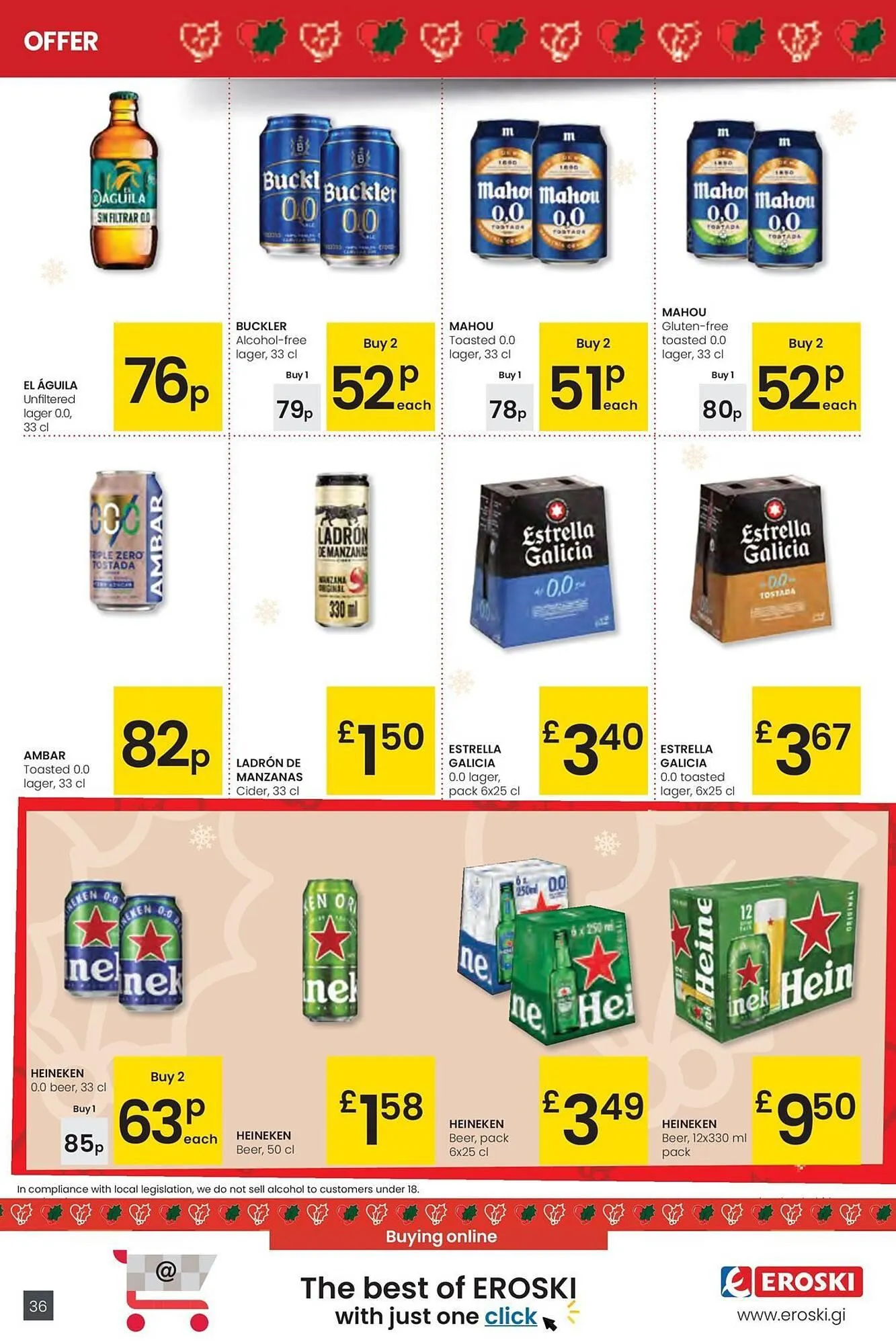 Catálogo de Folleto Eroski 18 de diciembre al 31 de diciembre 2025 - Página 36
