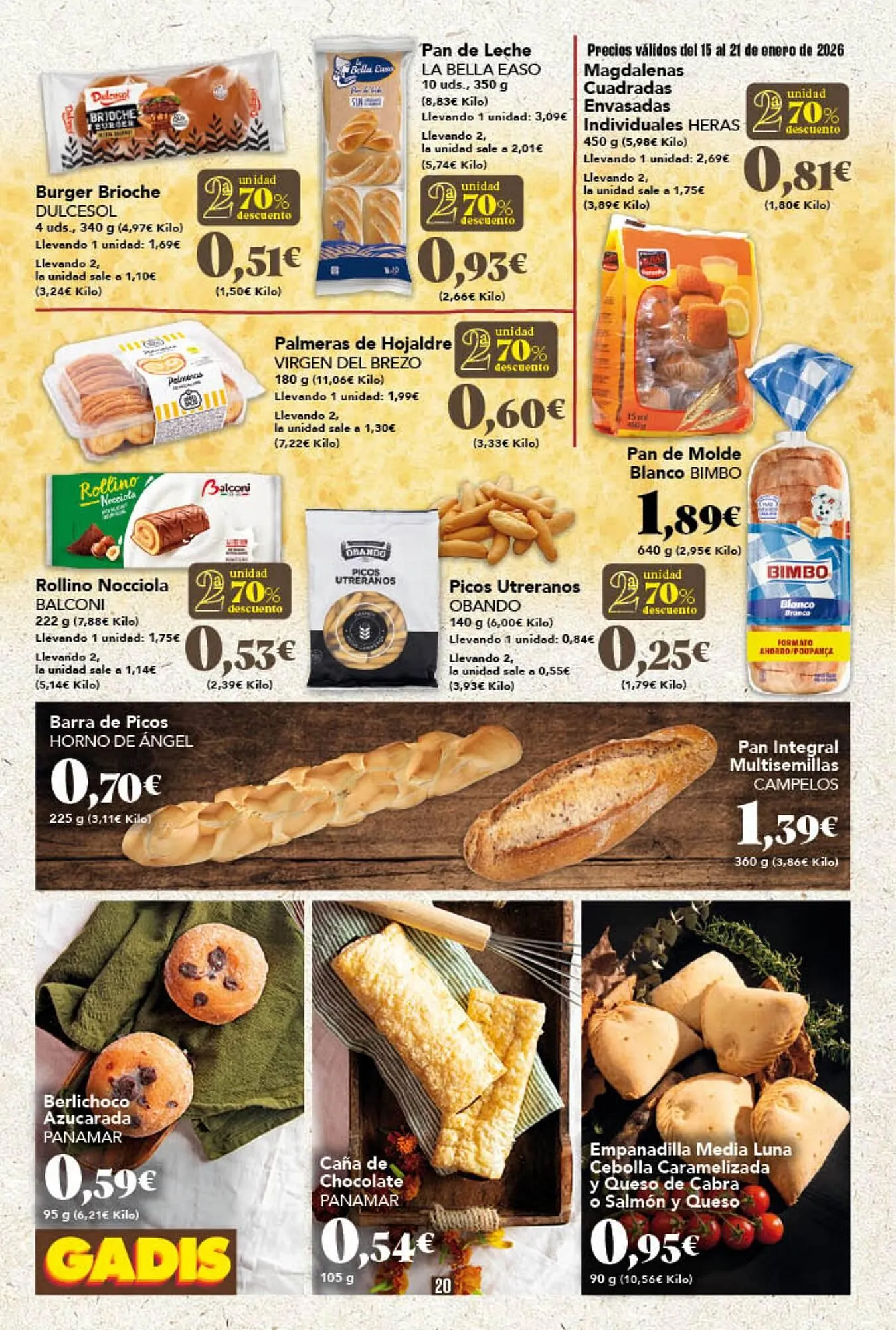 Catálogo de Folleto Gadis 15 de enero al 21 de enero 2026 - Página 20