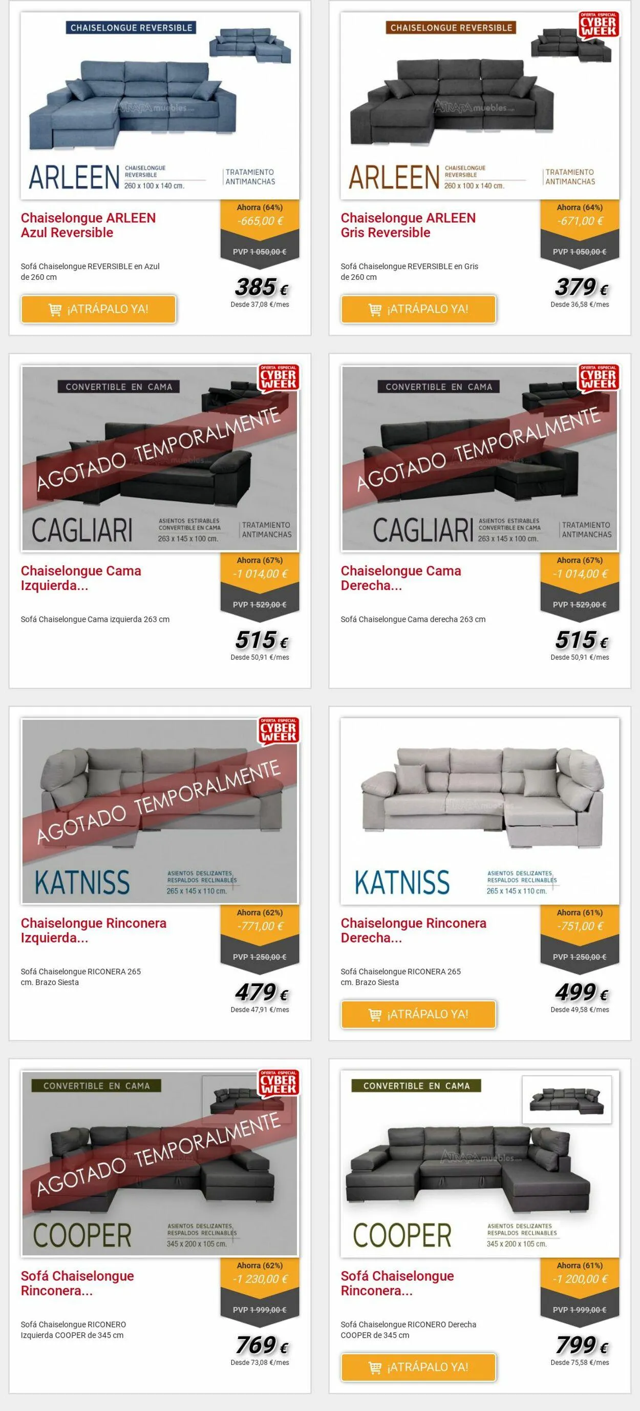Catálogo de Atrapamuebles Oferta actual 1 de diciembre al 16 de diciembre 2023 - Página 9