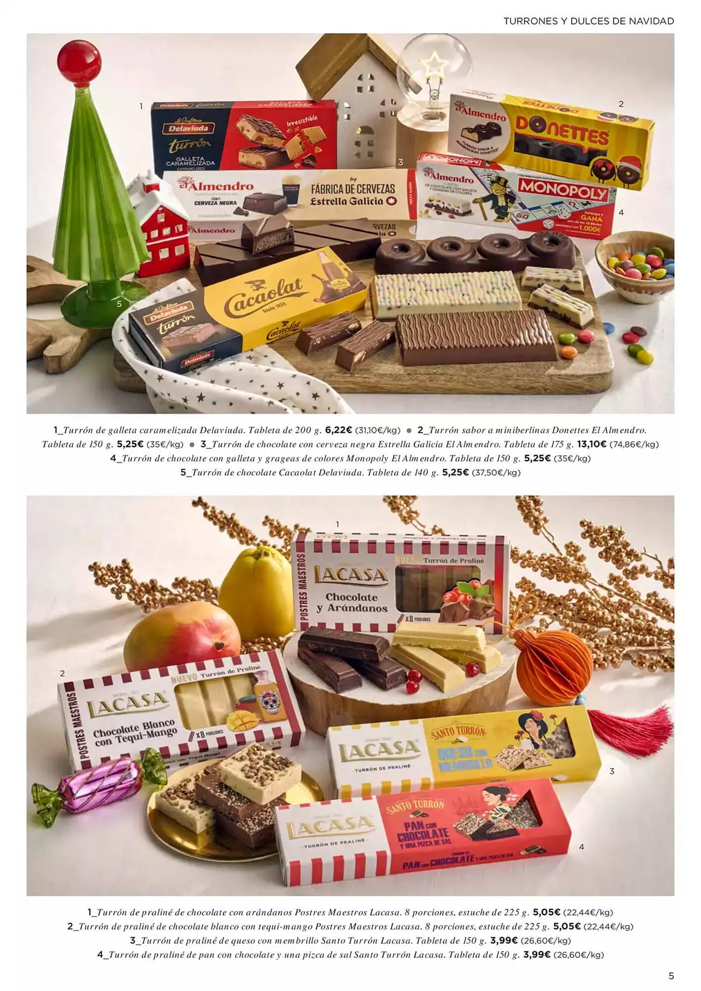 Catálogo de Folleto El Corte Inglés 21 de noviembre al 5 de enero 2025 - Página 5