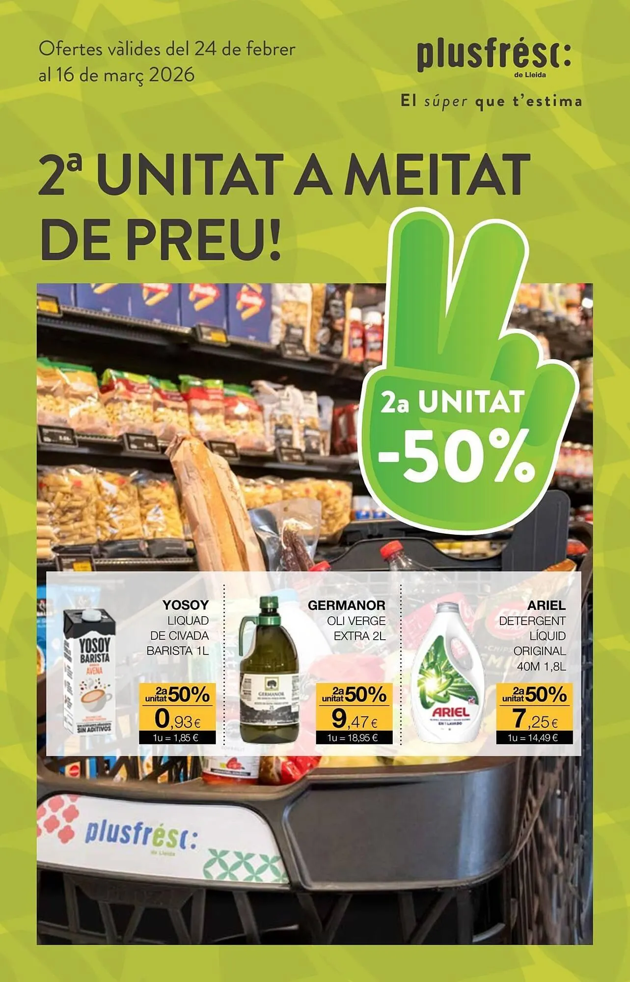 Catálogo de Folleto Plusfresc 24 de febrero al 16 de marzo 2026 - Página 1