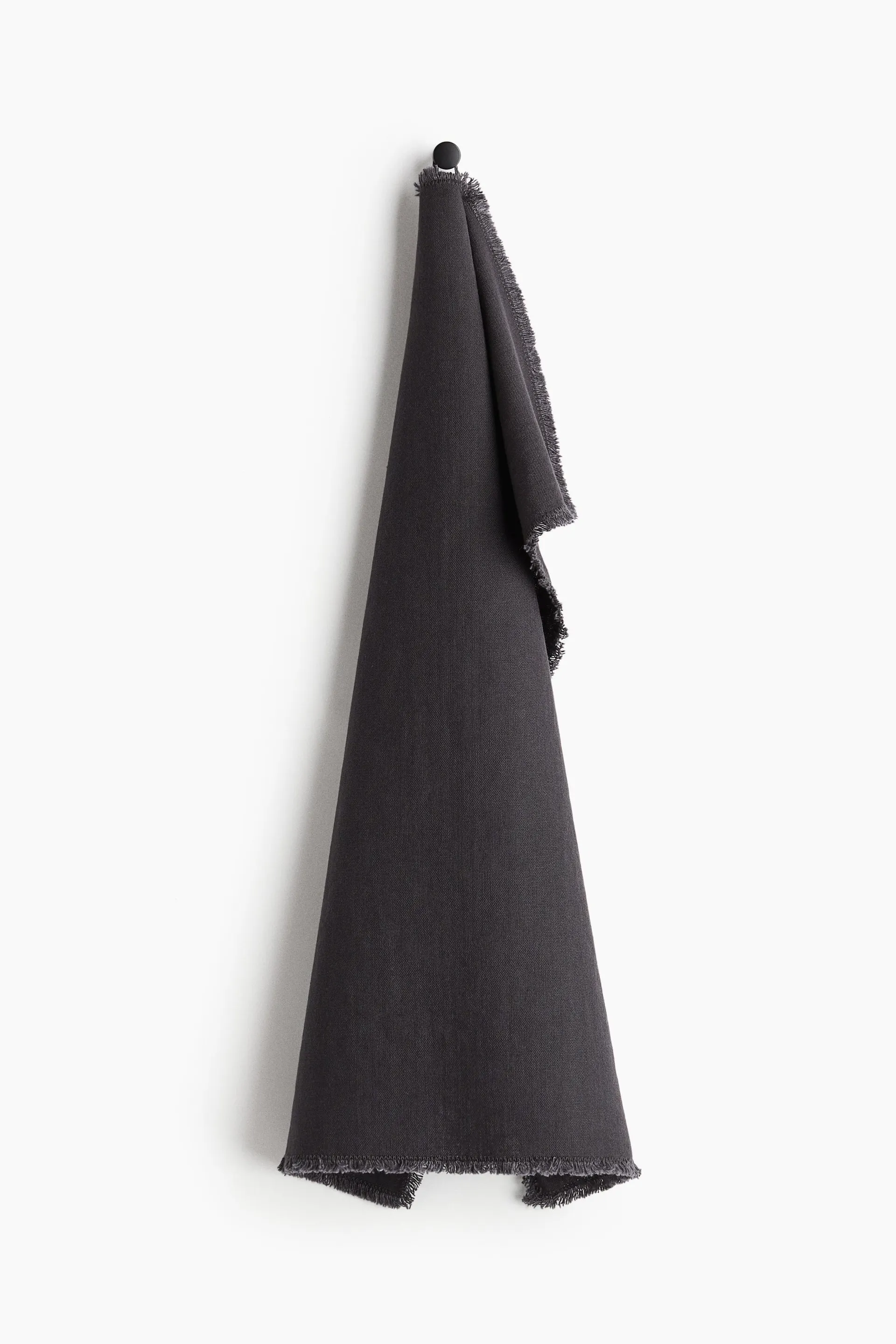 Paño de cocina desflecado en mezcla de lino