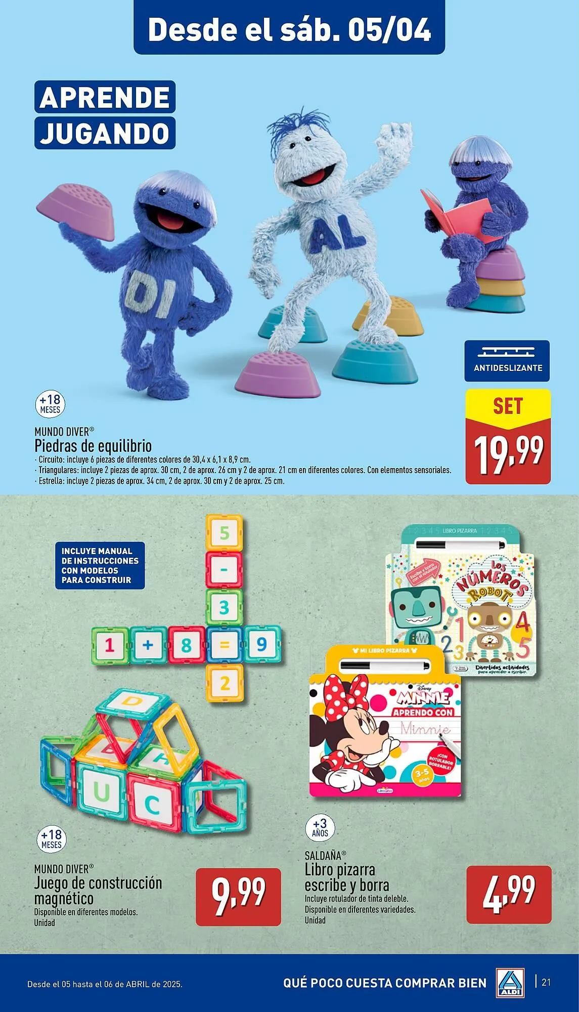 Catálogo de Folleto ALDI 2 de abril al 6 de abril 2025 - Página 21