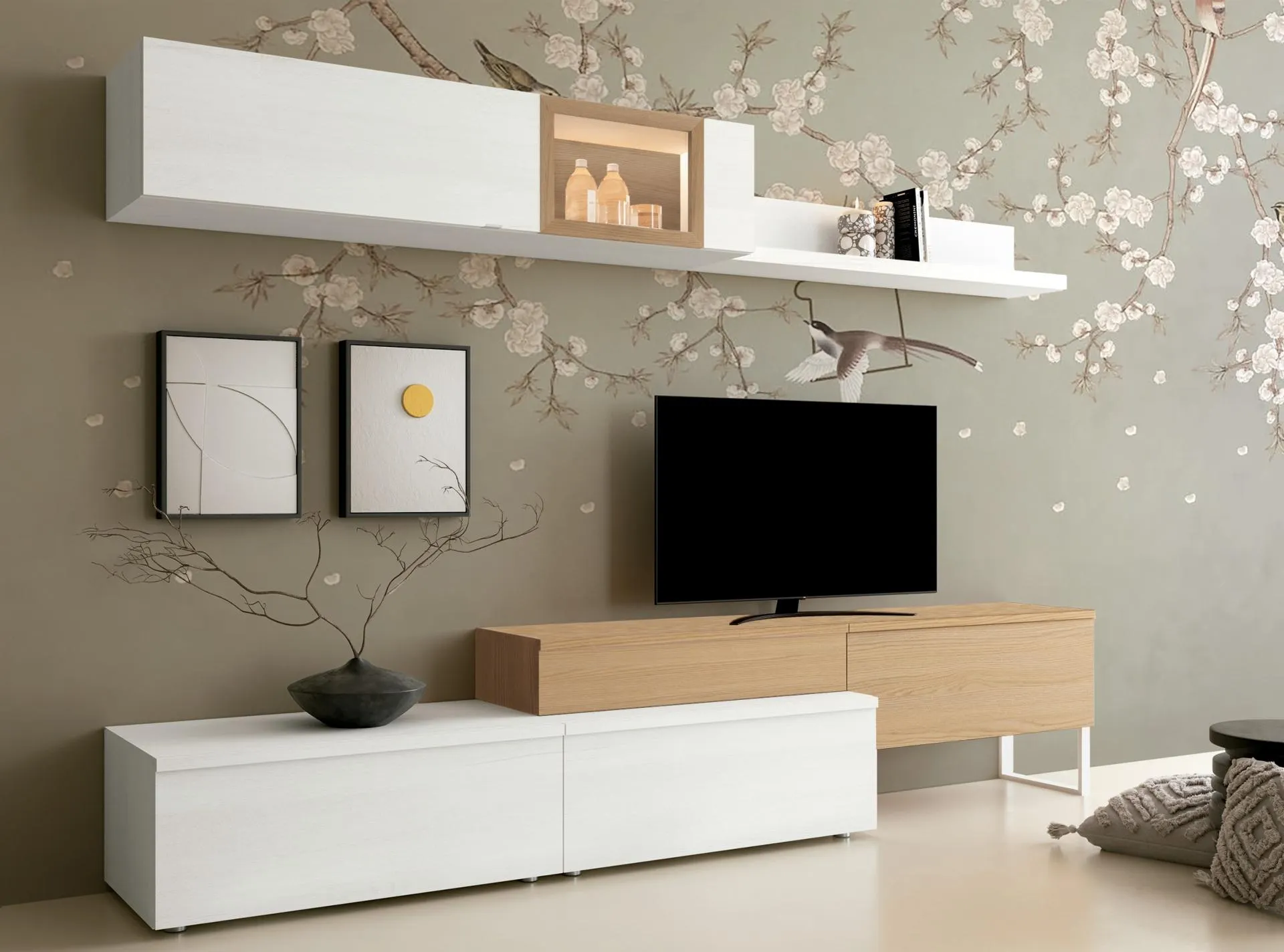 Conjunto de salón de 270 cm de ancho