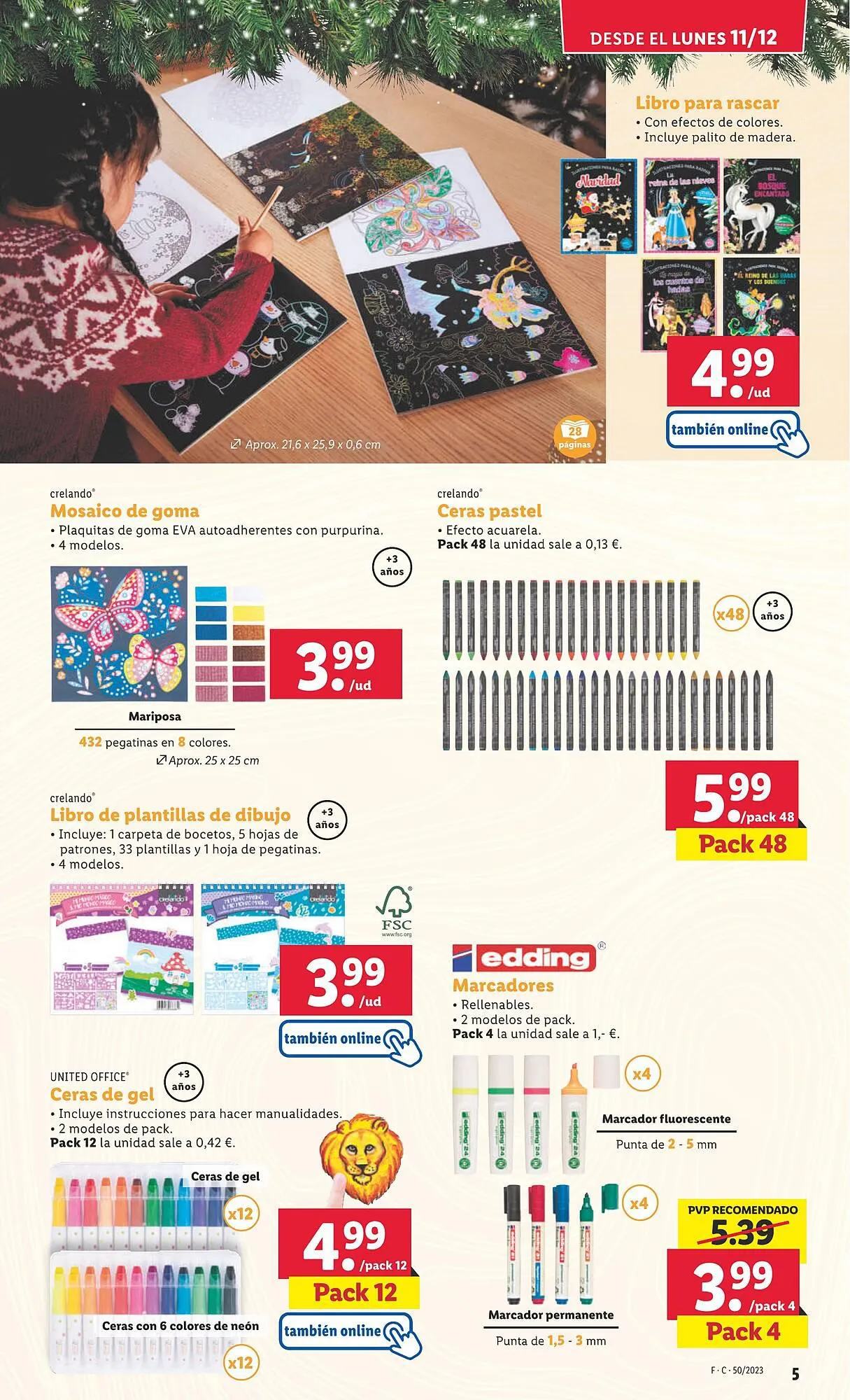 Catálogo de Folleto Lidl 11 de diciembre al 17 de diciembre 2023 - Página 5