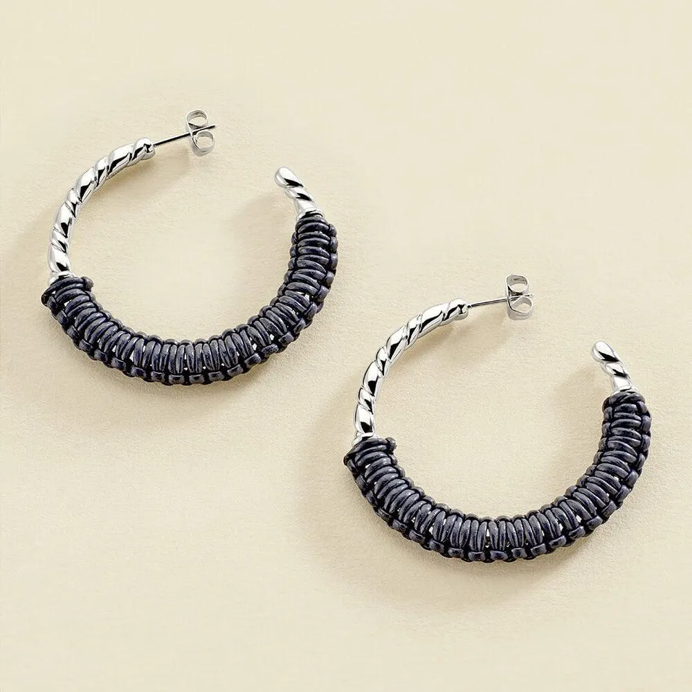 Criollas TWIGGY - Plateado / azul oscuro