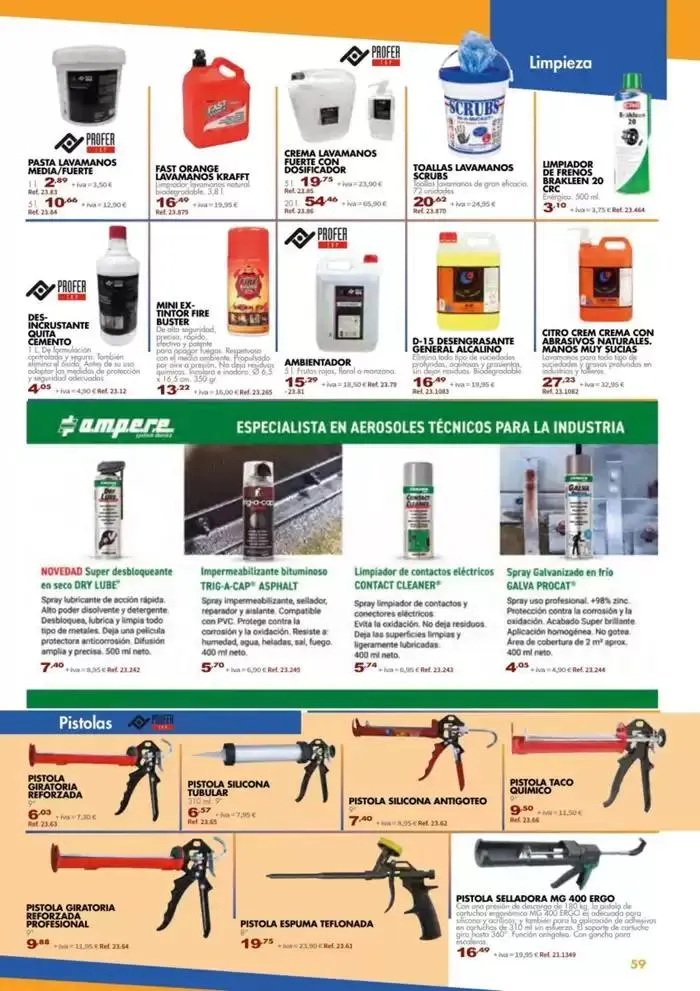 Catálogo de Profesional Primavera 21 de abril al 20 de julio 2025 - Página 59