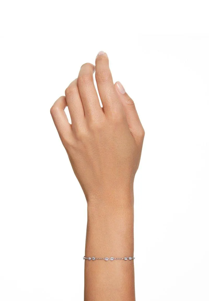 REMIX COLLECTION STRAND ROUND CUT - Pulsera - white