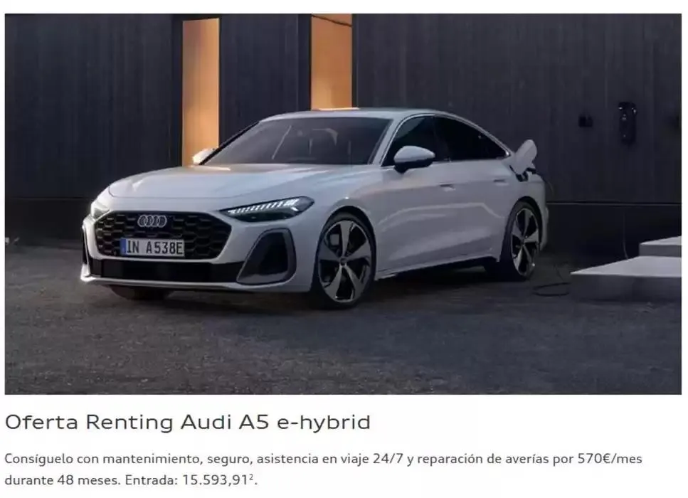 Catálogo de Promociones Audi TFSIe híbrido enchufable 8 de mayo al 31 de mayo 2025 - Página 2
