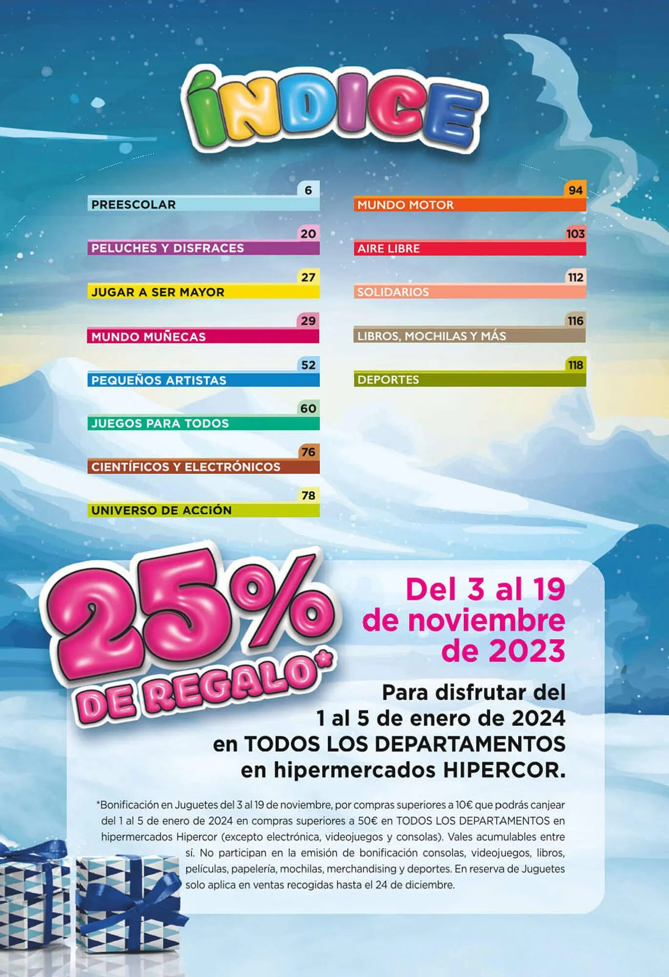 Catálogo de Folleto Hipercor 2 de noviembre al 31 de diciembre 2023 - Página 2