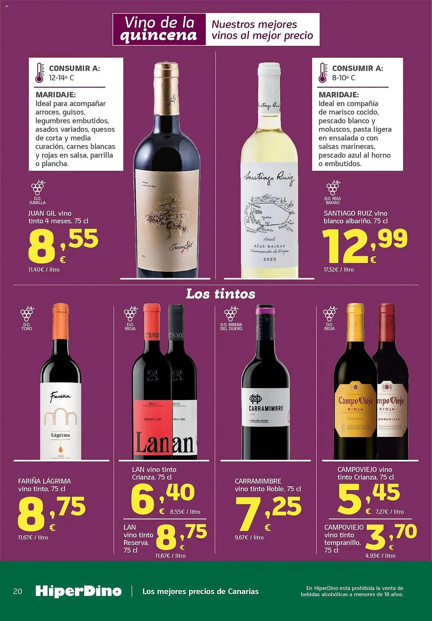 Catálogo de Folleto HiperDino 9 de abril al 22 de abril 2026 - Página 20