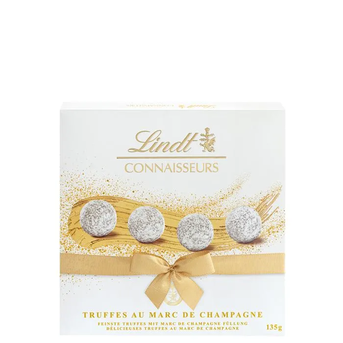 Trufas Connaisseurs Champán 135g - Lindt