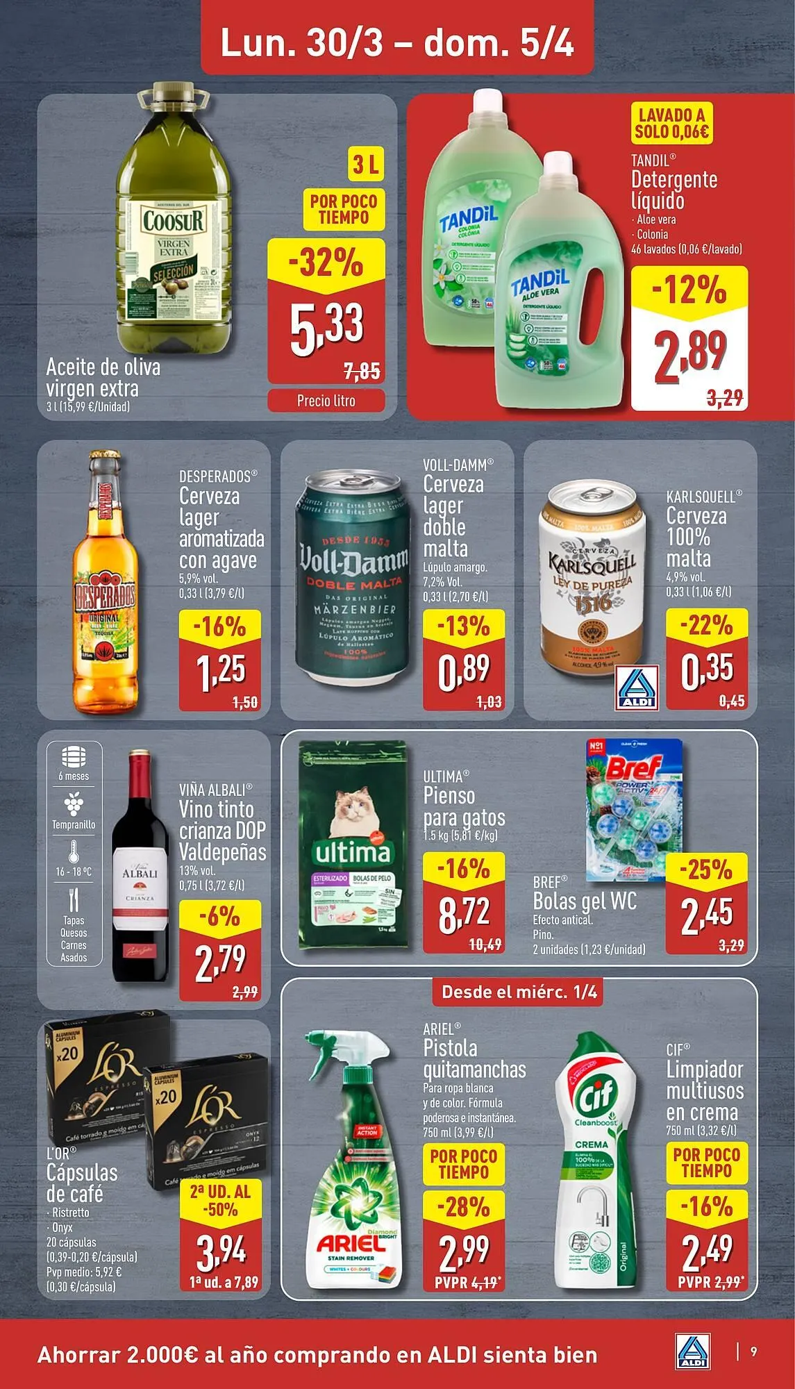 Catálogo de Folleto ALDI 30 de marzo al 5 de abril 2026 - Página 9