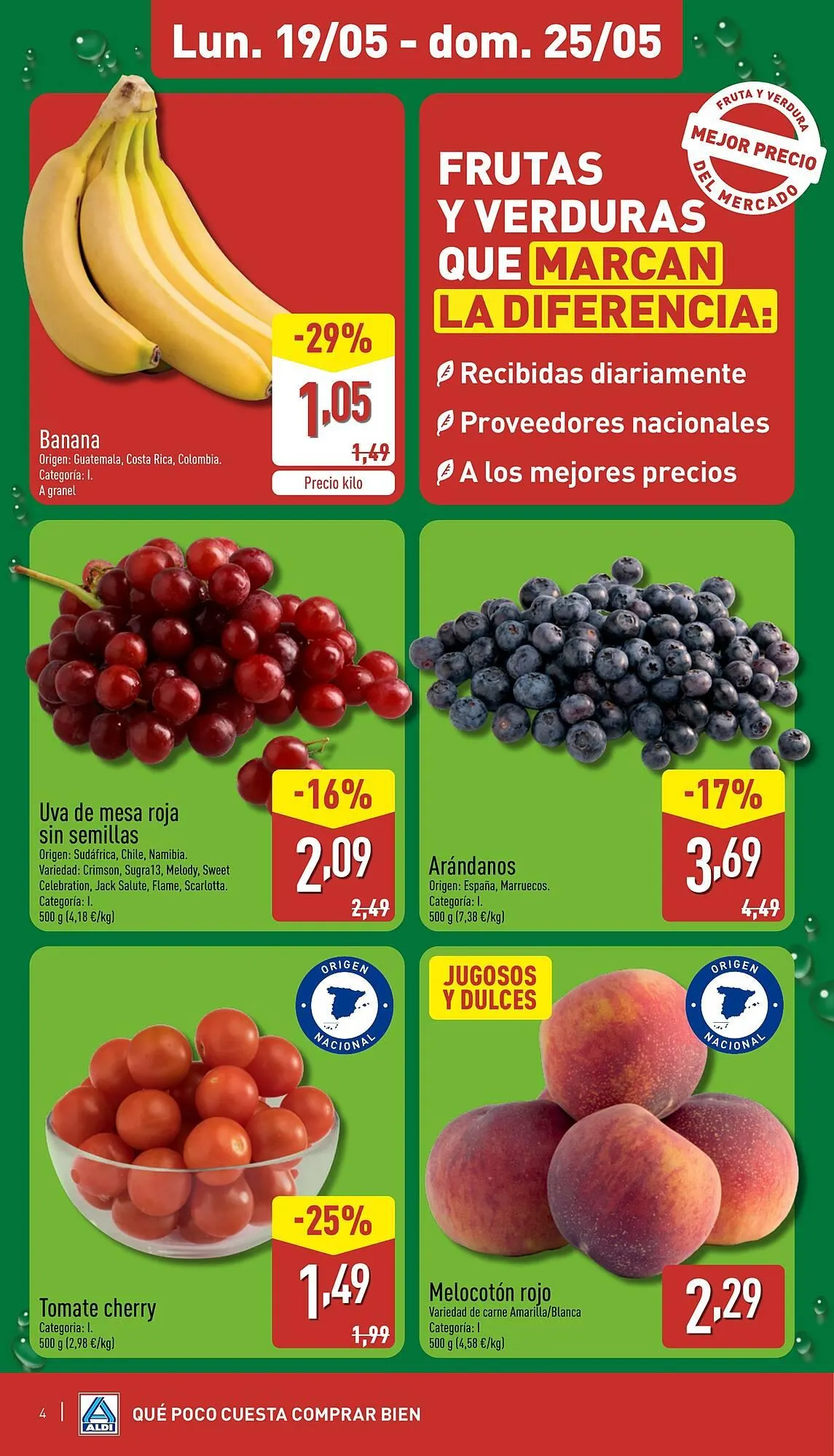 Catálogo de Folleto ALDI 19 de mayo al 25 de mayo 2025 - Página 4