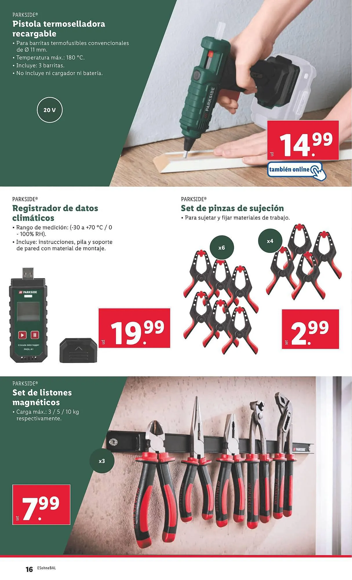 Catálogo de Folleto Lidl 29 de enero al 4 de febrero 2024 - Página 16