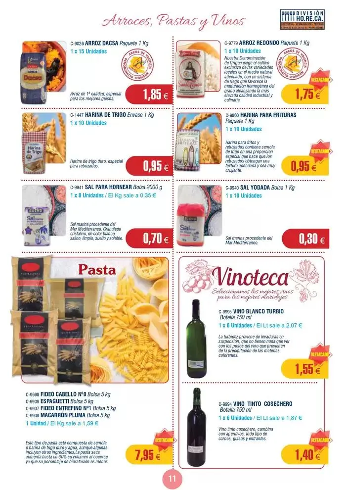 Catálogo de Catálogo general de Refrigerado y Ambiente 24 de marzo al 20 de abril 2025 - Página 11