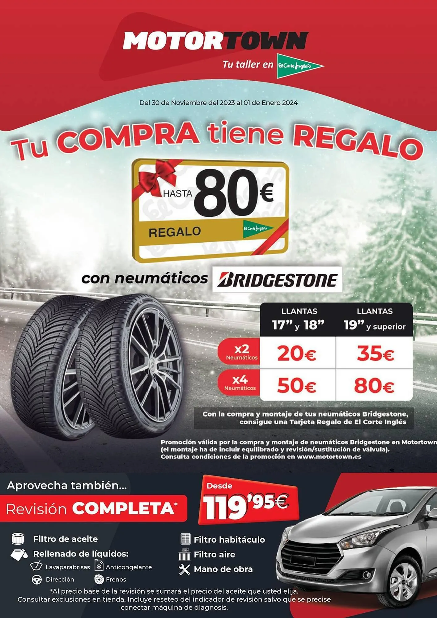 Catálogo de Folleto MotorTown 30 de noviembre al 1 de enero 2024 - Página 1