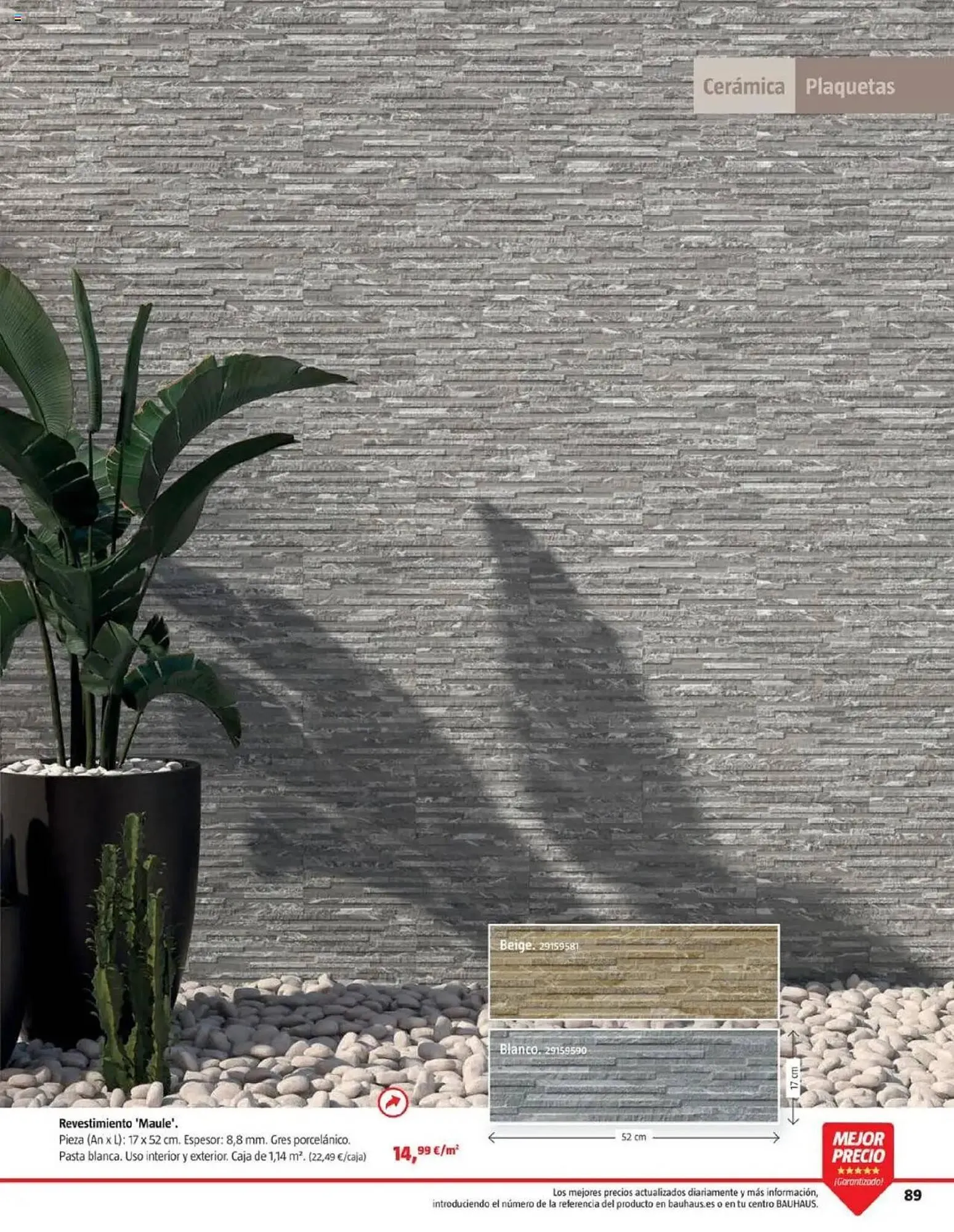 Catálogo de Folleto Bauhaus 28 de mayo al 31 de julio 2025 - Página 89