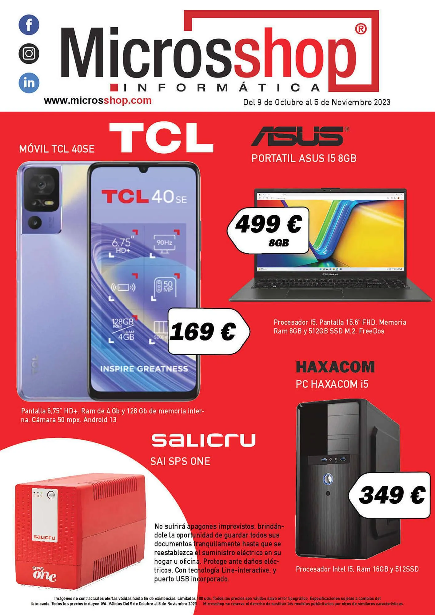 Folleto Microsshop - 1