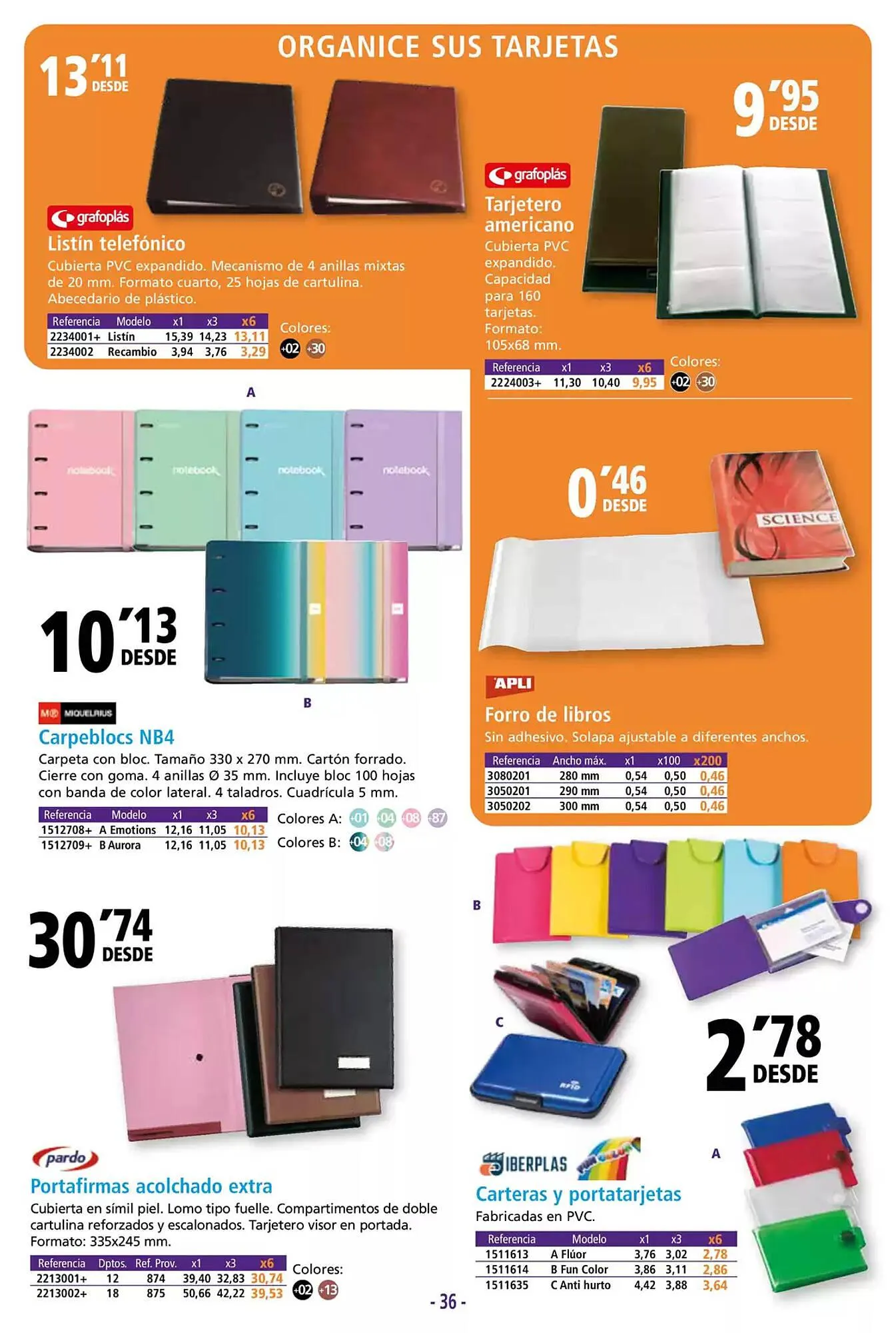 Catálogo de Folleto Folder 8 de mayo al 10 de octubre 2025 - Página 36