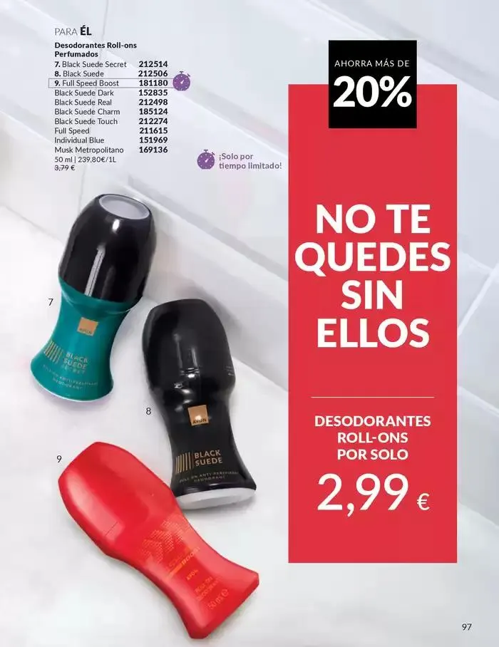 Catálogo de Catálogo AVON Mayo 2 de mayo al 31 de mayo 2025 - Página 97