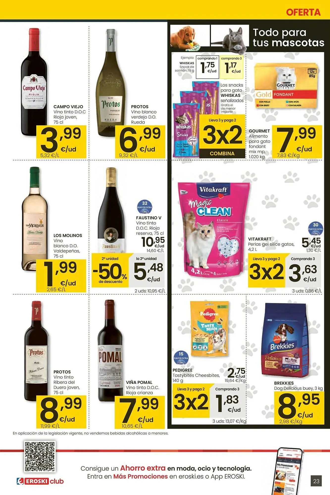 Catálogo de Folleto Eroski 30 de octubre al 11 de noviembre 2025 - Página 23
