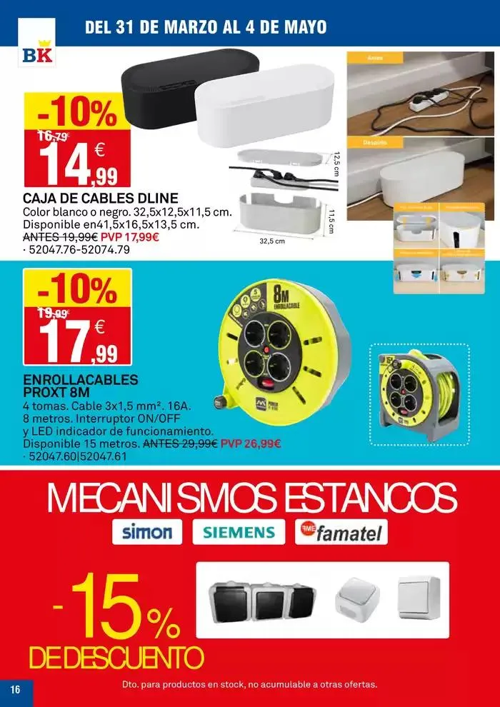 Catálogo de Válido del 31 de marzo al 4 de mayo 31 de marzo al 4 de mayo 2025 - Página 16