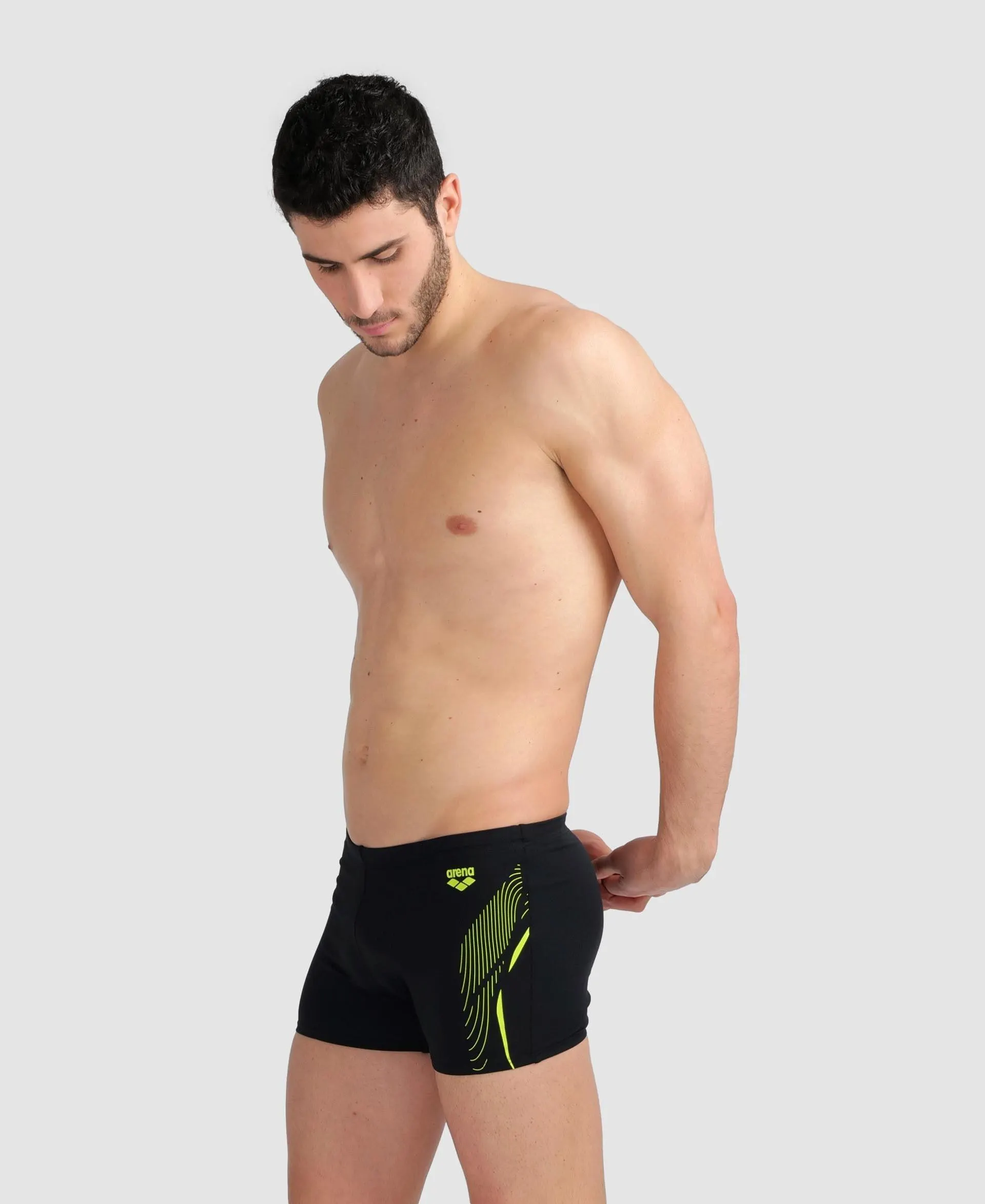 Shorts Hombre Estampado Gráfico Logo