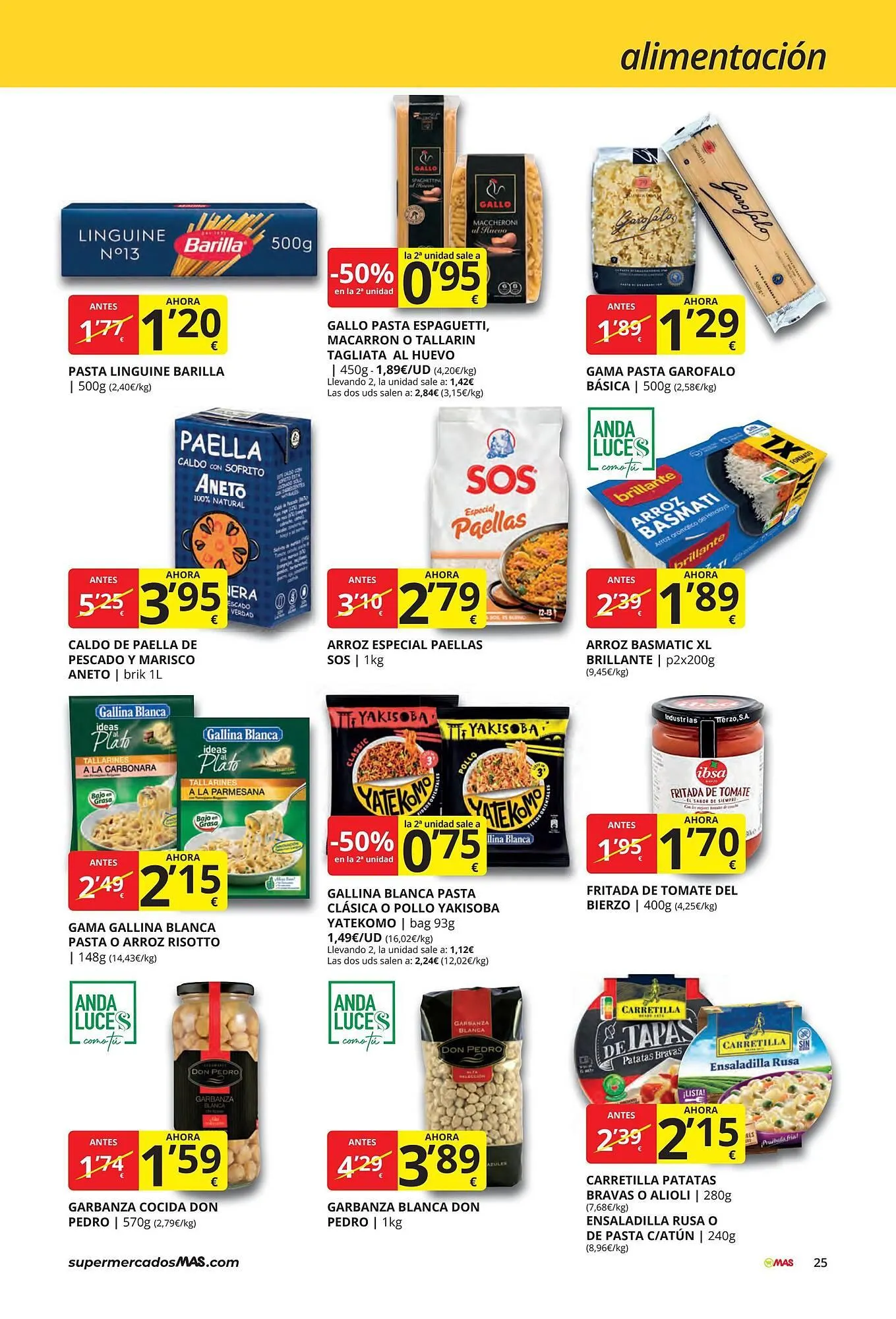 Catálogo de Folleto Supermercados MAS 30 de mayo al 26 de junio 2025 - Página 25