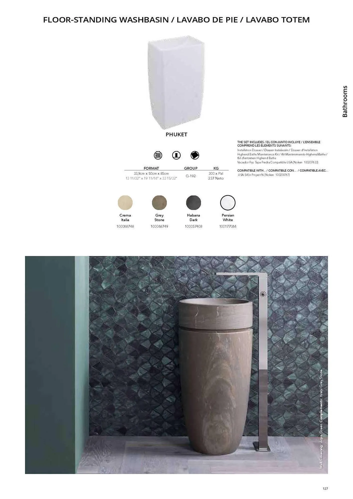 Catálogo de Folleto Porcelanosa 31 de marzo al 8 de febrero 2024 - Página 134