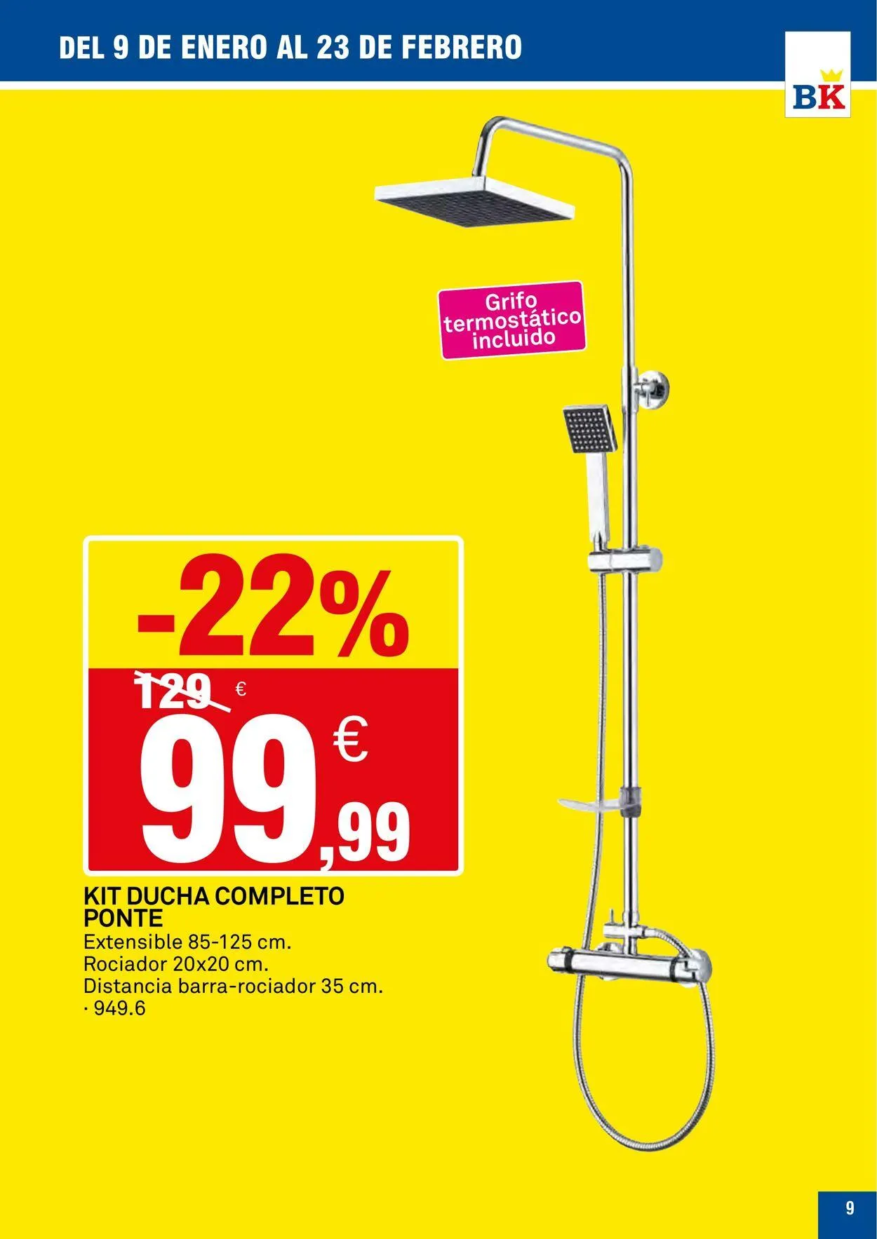 Catálogo de Bricoking Oferta actual 23 de enero al 6 de febrero 2025 - Página 9