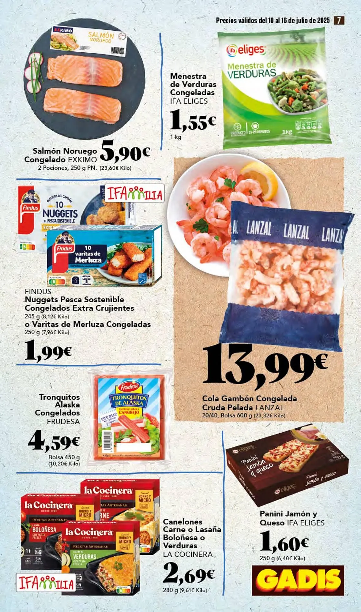 Catálogo de Folleto Gadis 10 de julio al 16 de julio 2025 - Página 7