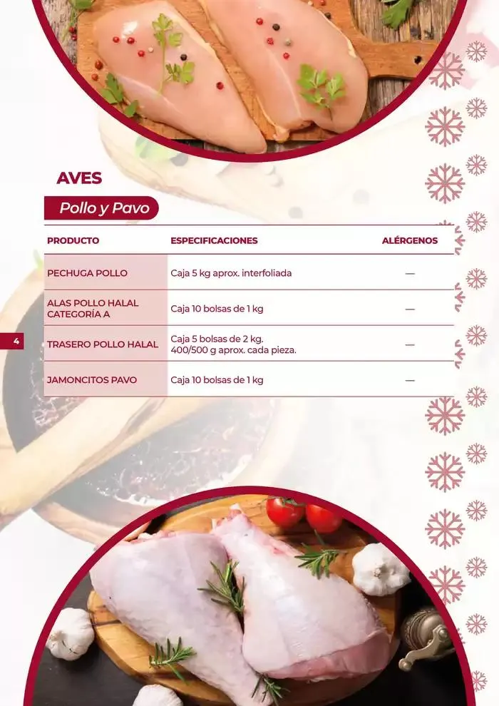 Catálogo de Catálogo de productos congelados 7 de octubre al 31 de diciembre 2024 - Página 4