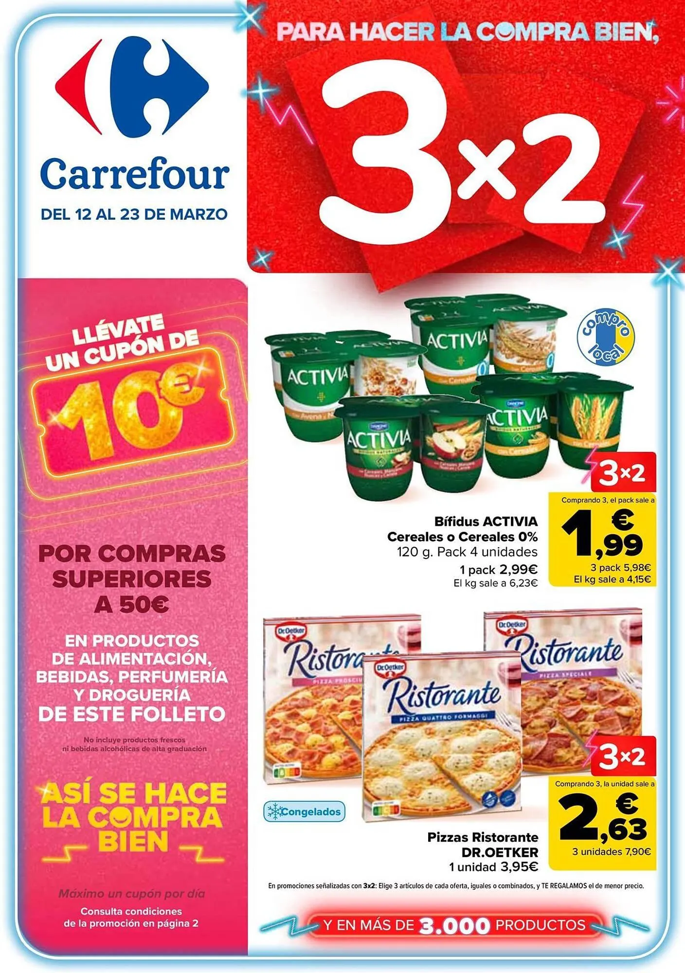 Catálogo de Folleto Carrefour 12 de marzo al 23 de marzo 2026 - Página 1