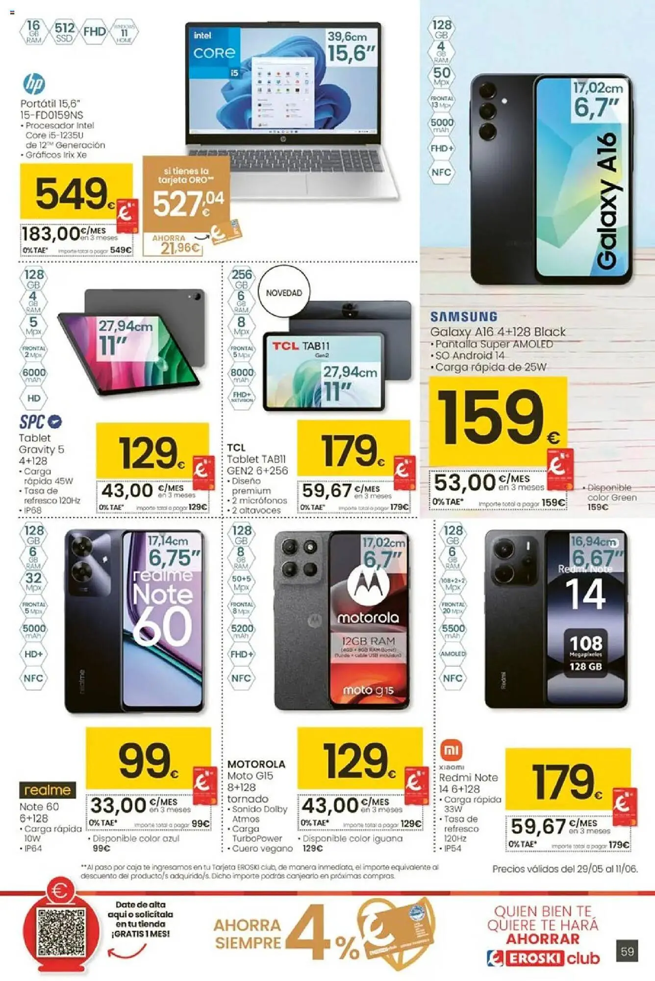 Catálogo de Folleto Eroski 29 de mayo al 10 de junio 2025 - Página 59