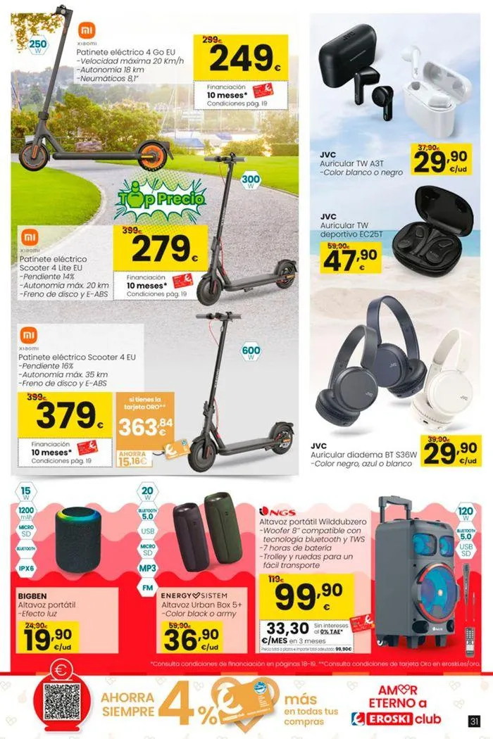 Catálogo de Vive el verano HIPERMERCADOS EROSKI 13 de junio al 10 de julio 2024 - Página 31