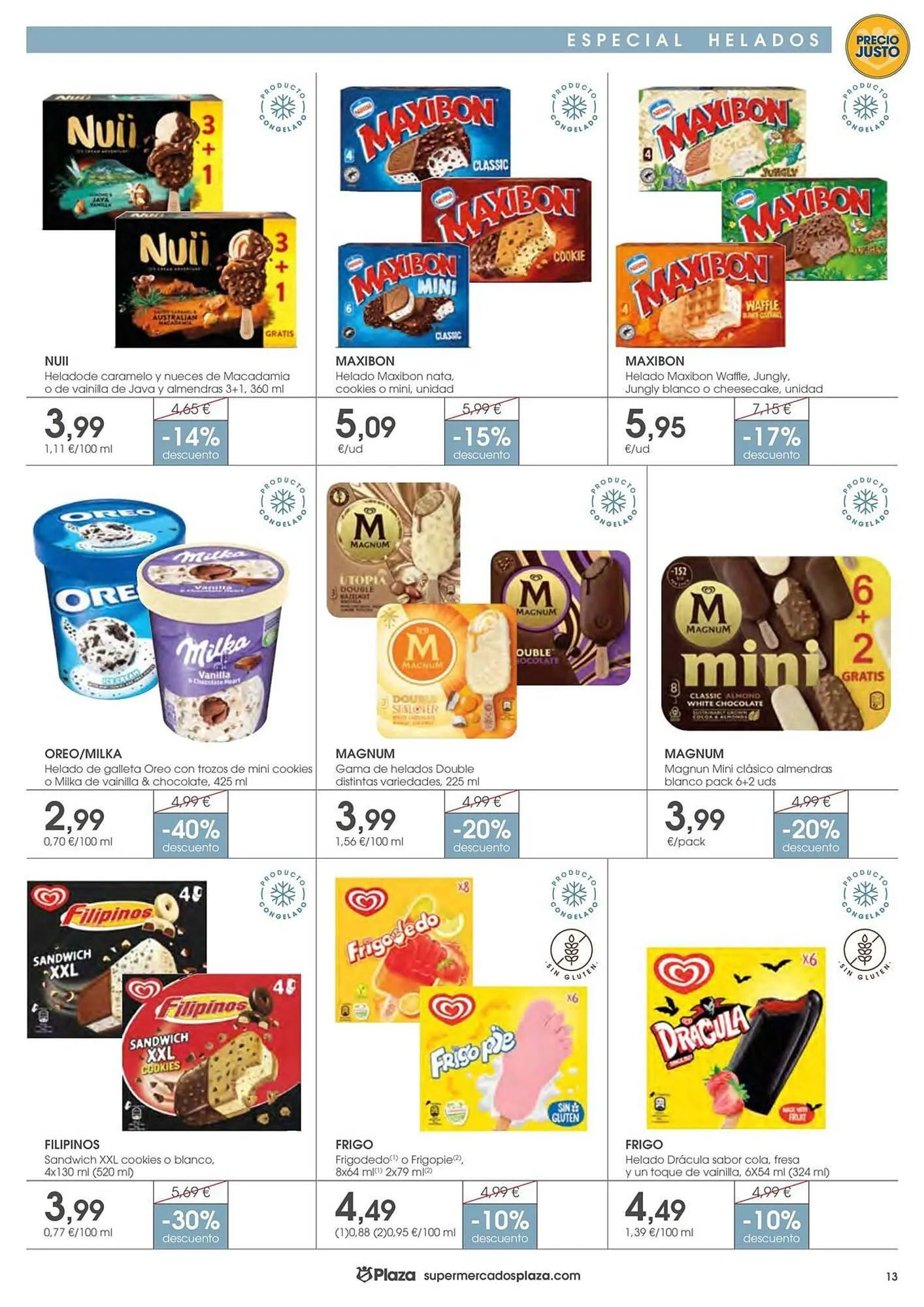 Catálogo de Folleto Supermercados Plaza 12 de junio al 25 de junio 2025 - Página 13