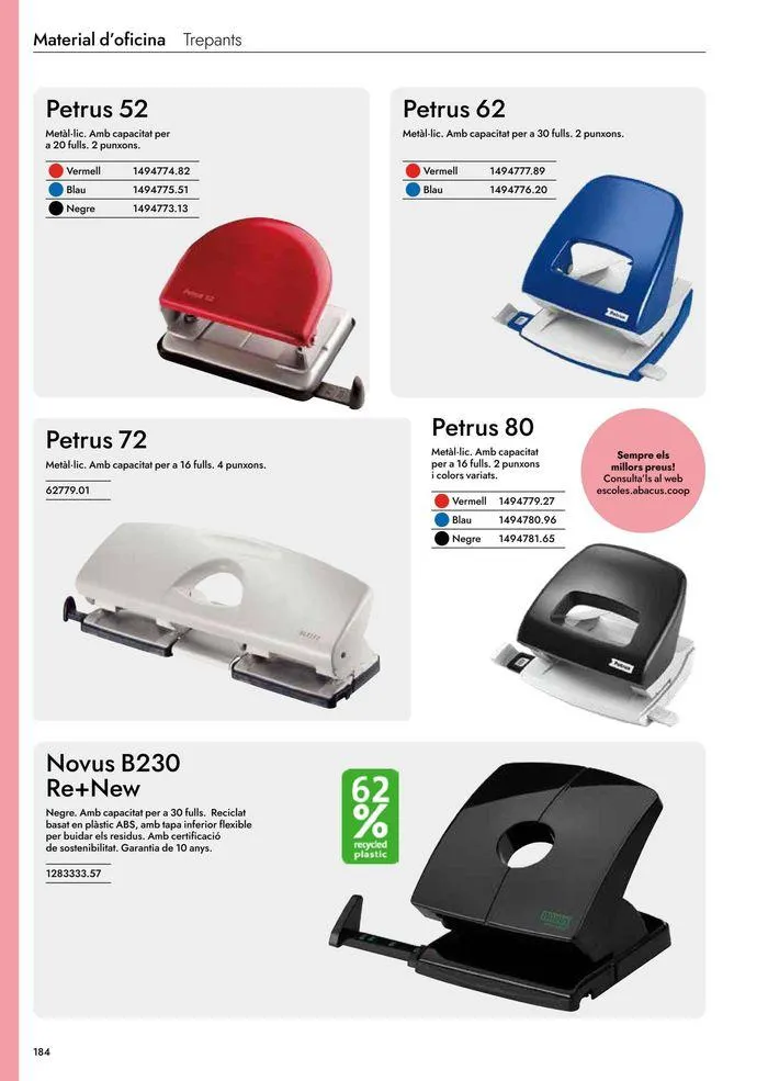 Catálogo de Catàleg Escolar 24-25 Abacus cat 19 de junio al 31 de marzo 2025 - Página 95