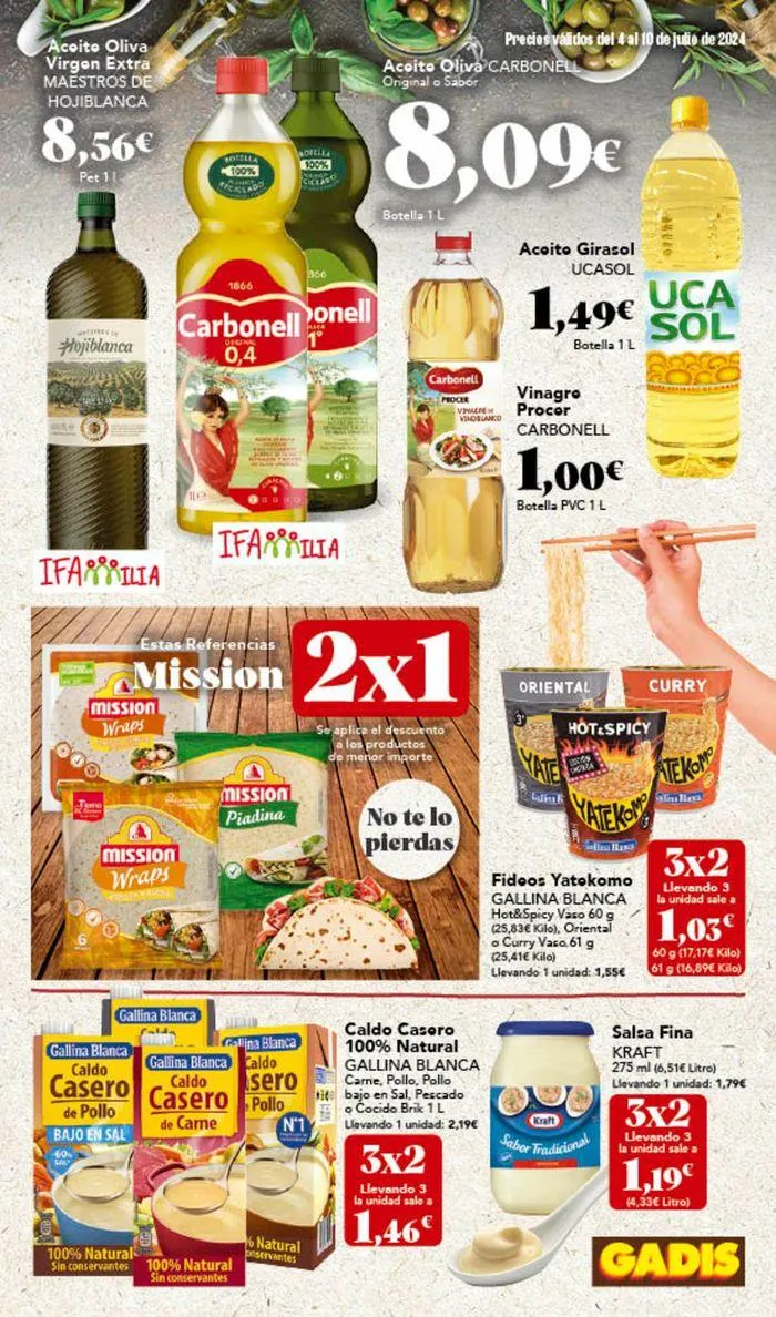 Catálogo de Precios válidos del 4 al 10 de julio de 2024 para los Gadis de Castilla y León 4 de julio al 10 de julio 2024 - Página 23