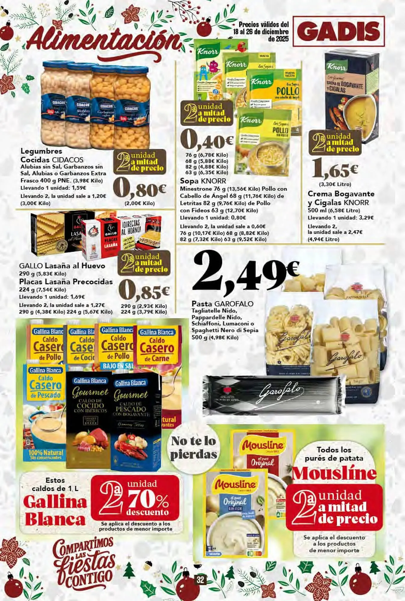 Catálogo de Folleto Gadis 18 de diciembre al 24 de diciembre 2025 - Página 32