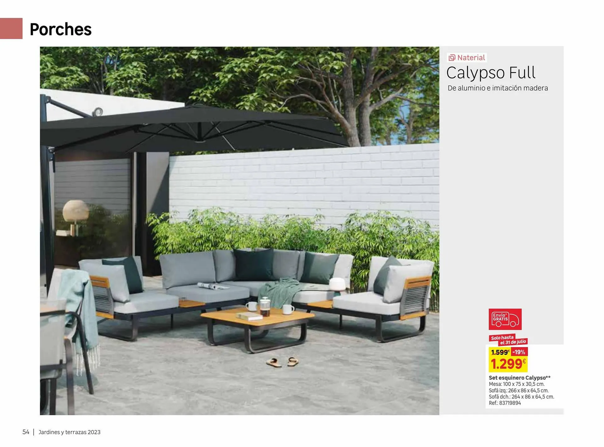 Catálogo de Folleto Leroy Merlin 9 de junio al 31 de julio 2023 - Página 54